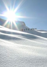 Schneetour auf den Rossstock. Lidernen, KantonSchwyz / Schweiz. © Lucia Schuler 